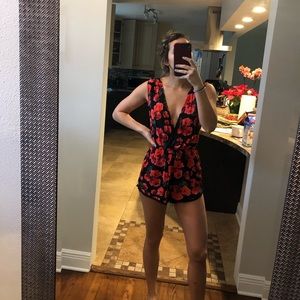 Floral Billabong Romper